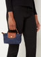 Longchamp Le Pliage Handtas met Leren Details – Blauw