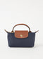 Longchamp Le Pliage Handtas met Leren Details – Blauw