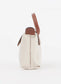 Longchamp Le Pliage Handtas met Leren Details – Crème
