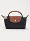 Longchamp Le Pliage Handtas met Leren Details – Zwart